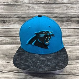 New Era 9fifty Carolina Panthers Hat Youth Color:Turquoise (vary due to lights)